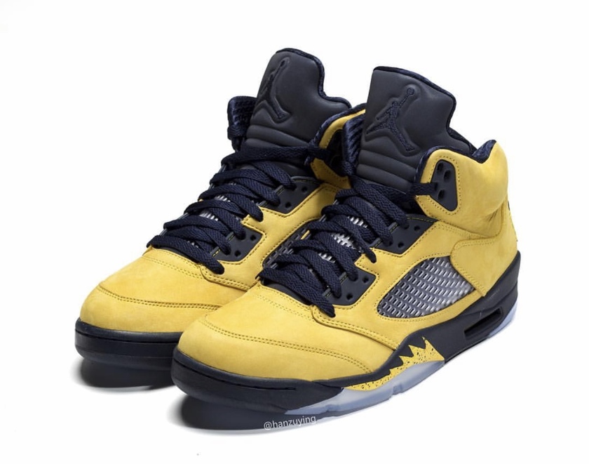 Air Jordan 5 Michigan CQ9541-704å叿¥æ