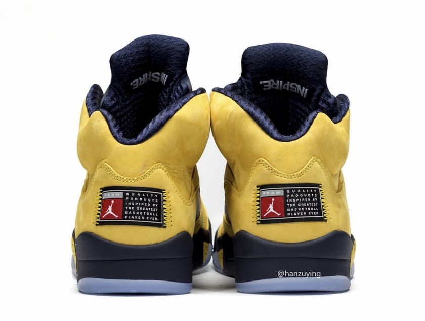 Air Jordan 5 Michigan CQ9541-704å叿¥æ
