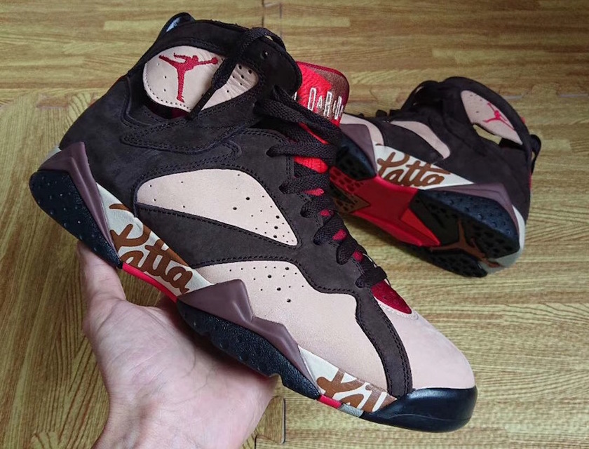Patta Air Jordan 7 AT3375-200 2019å叿¥æ