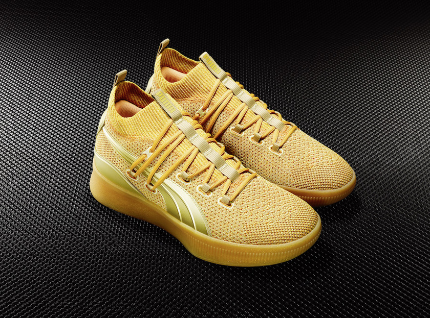 PUMA Clyde Court Title Run Goldåè¡æ¥æ