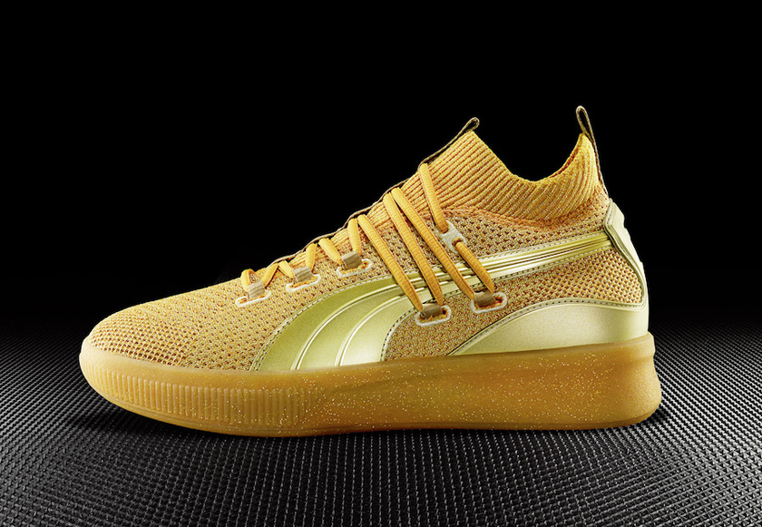 PUMA Clyde Court Title Run Goldåè¡æ¥æ