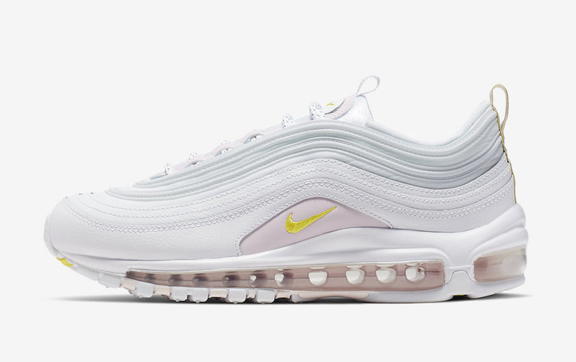 Nike Air Max 97ç½è²é»è²ç²çº¢è²CI9089-100åå¸æ¥æ