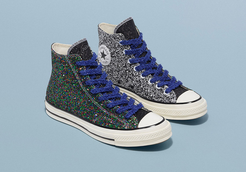 JW Anderson Converse Glitter Gutterç³»åå叿¥æ