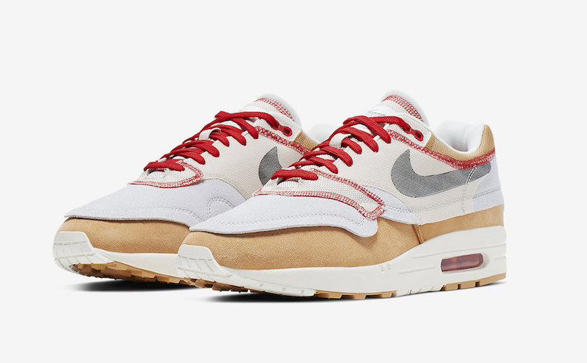 复古的红棕设计airmax1翻转系列又一新配色曝光