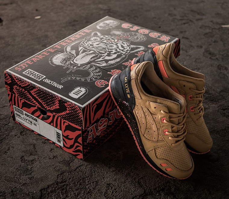 Sneaker Freaker ASICS Gel Lyte III Tiger Snakeå叿¥æ