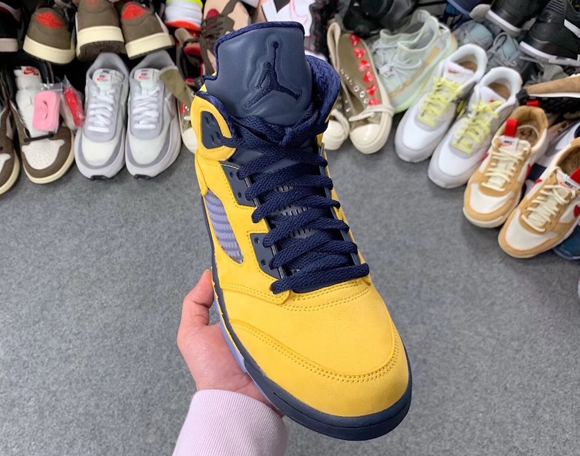 Air Jordan 5 Inspire Michigan CQ9541-704å叿¥æ