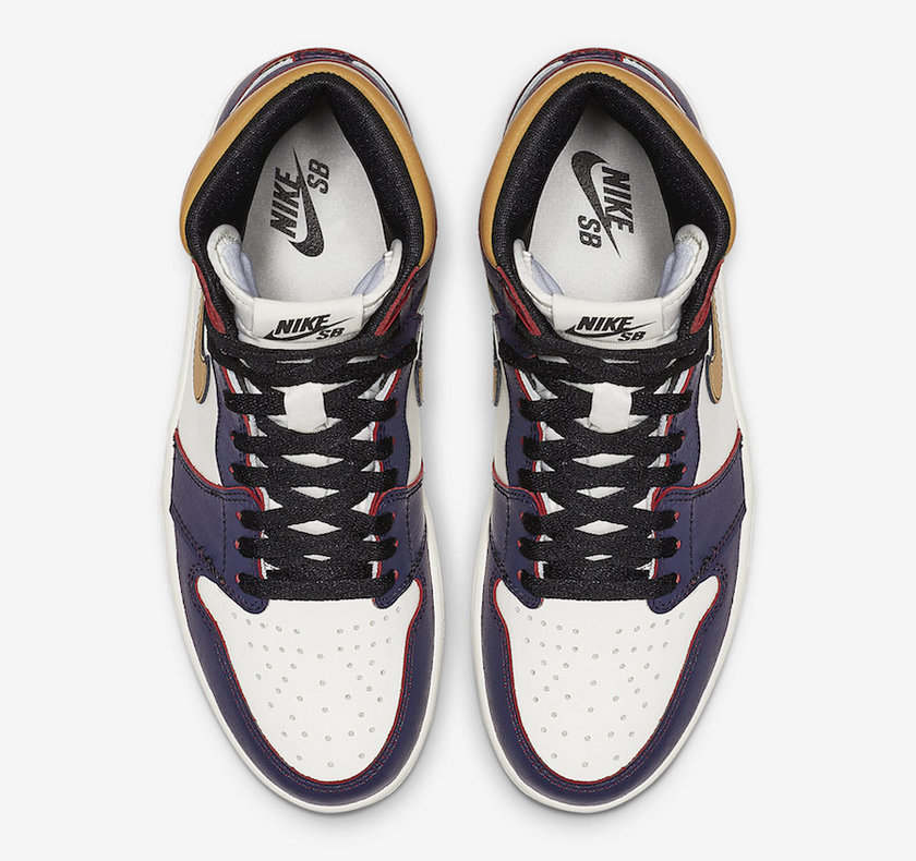 Nike SB Air Jordan 1 Lakers CD6578-507 Release Date Price