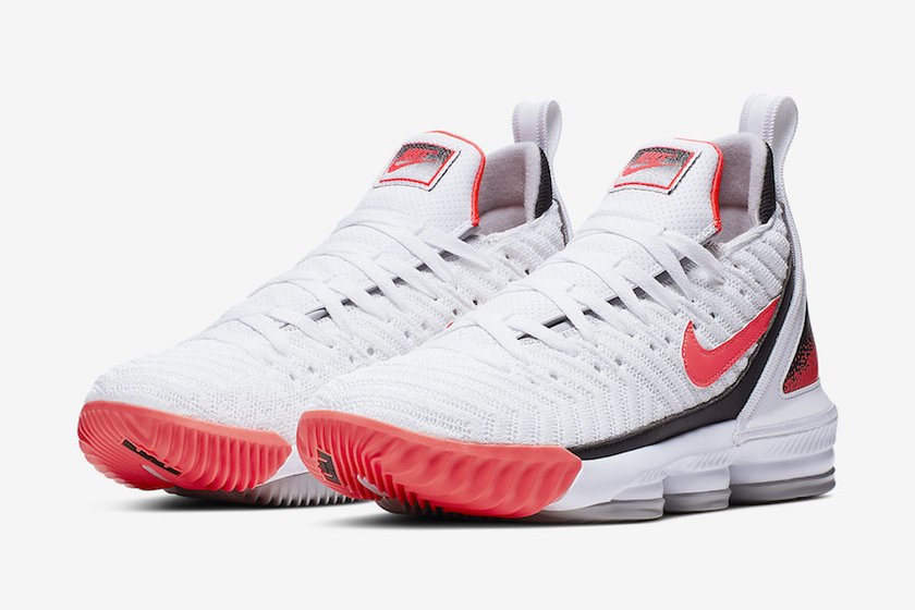 Nike LeBron 16 Hot Lava White CI1521-100å叿¥æ