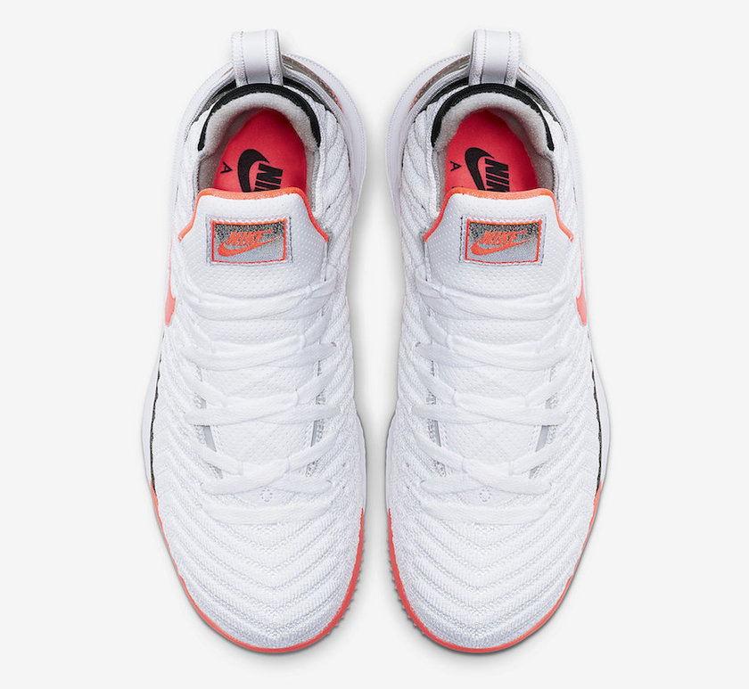 Nike LeBron 16 Hot Lava White CI1521-100å叿¥æ