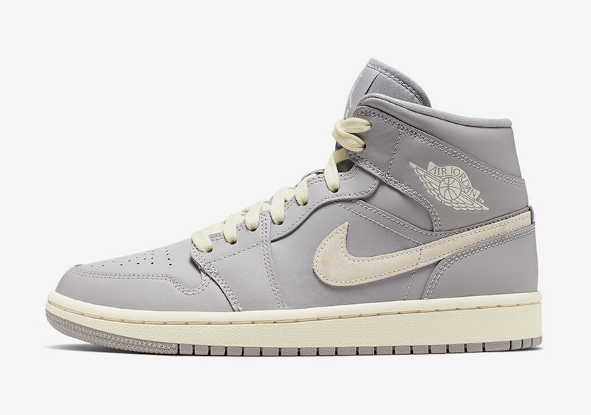 Air Jordan 1 Mid Grey Light Bone CD7240-002å叿¥æ