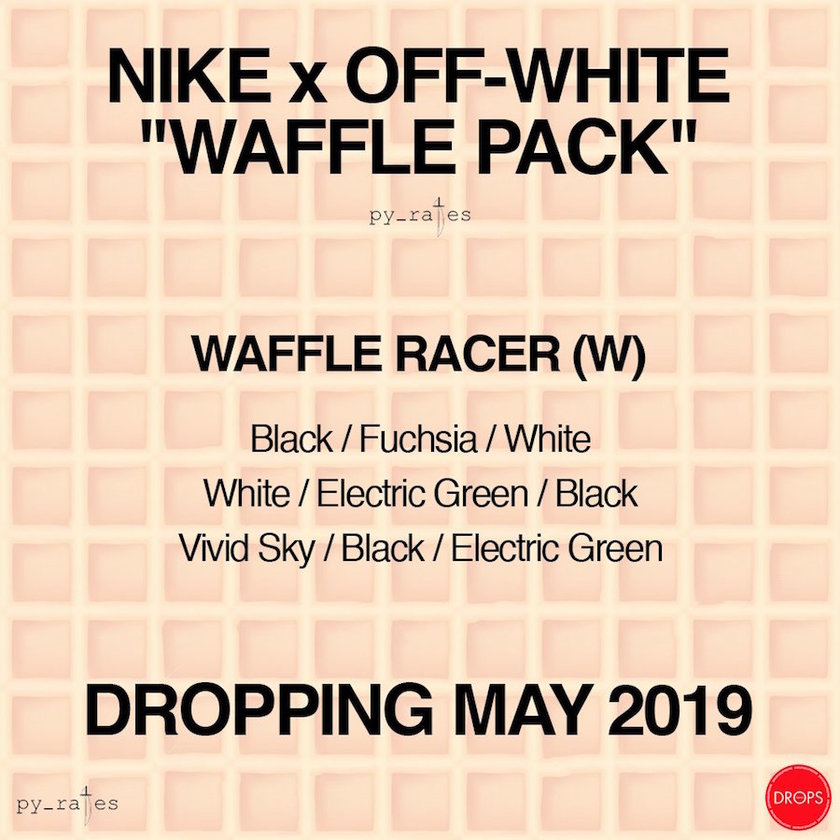 Off-White Nike Waffle Racer Packå叿¥æ