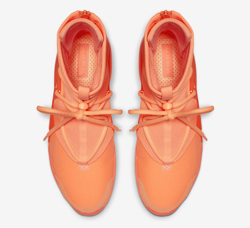 Nike Air Fear of God 1 Orange Pulse AR4237-800å叿¥æ