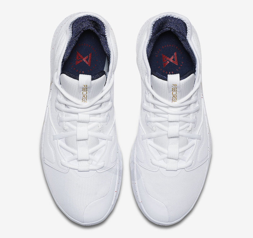 Nike PG 3 USAå叿¥æAO2608-100