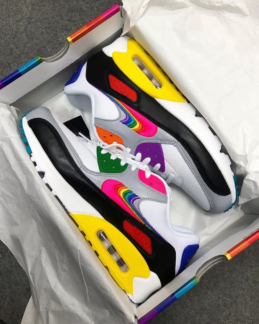 Nike Air Max 90 Be True Pride CJ5482-100å叿¥æ