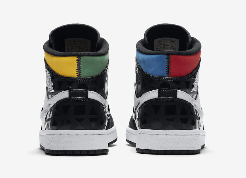Air Jordan 1 Mid Quai 54 CJ9219-001åå:registered:æ¥æ