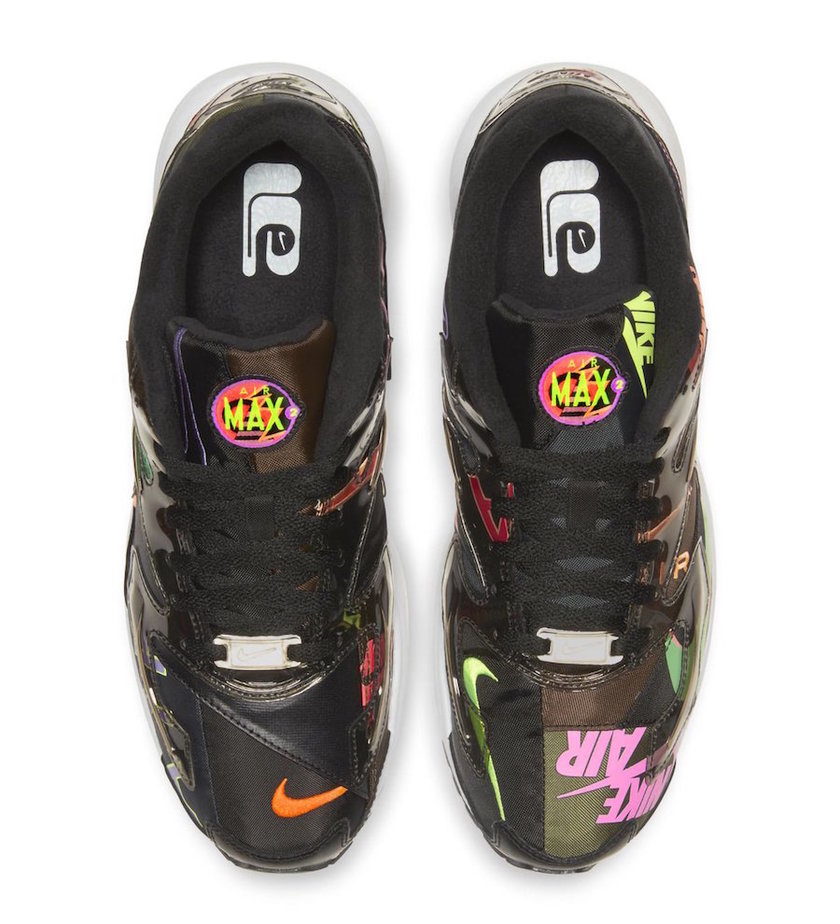 atmos Nike Air Max2 Light Blackæ¿ä»£å叿¥æ