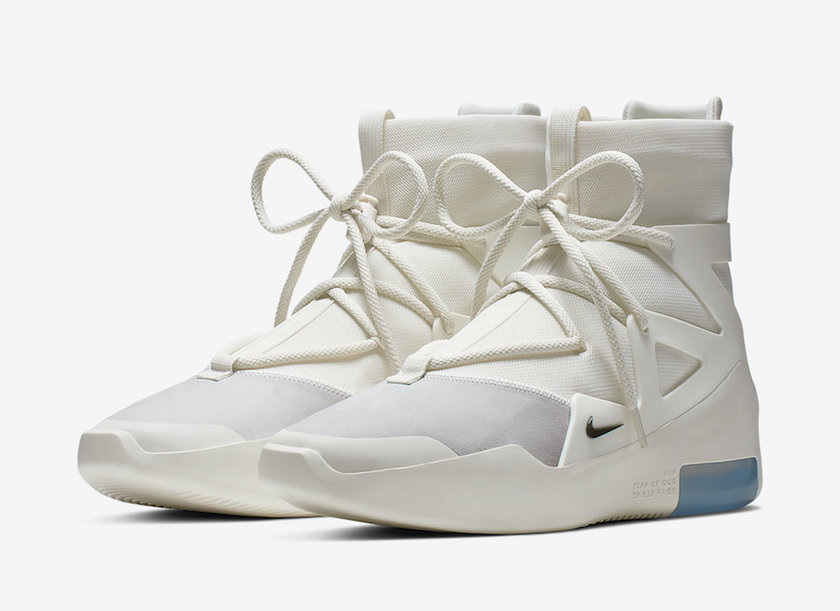 Nike Air Fear of God 1 Sail Black AR4237-100å叿¥æ