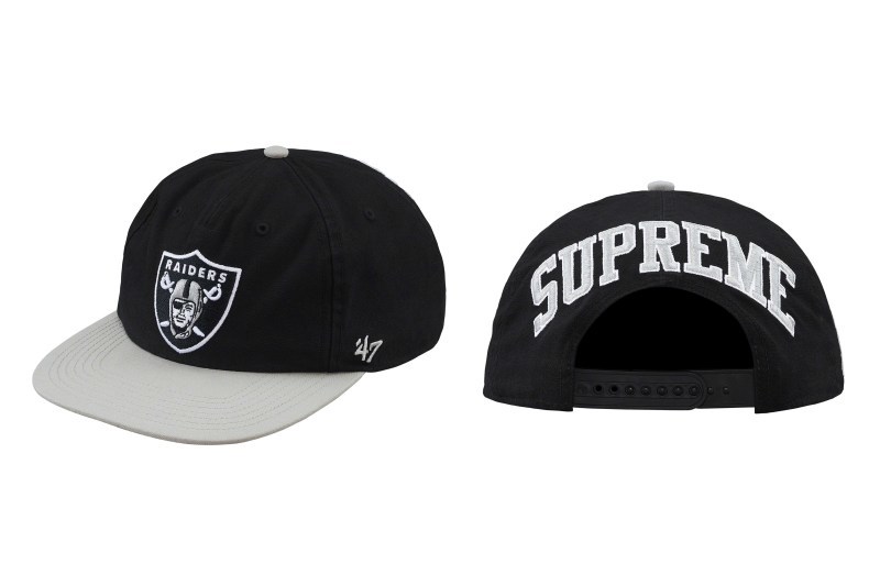 向 NFL 传奇球队 Oakland Raiders 致敬！Supreme x NFL x Raiders x '47 全新联名登场 | 当客