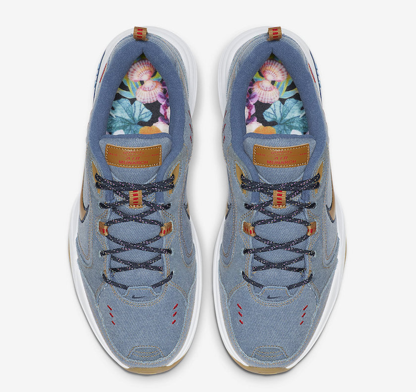 Nike Air Monarch 4 Denim AV6676-400 Release Date