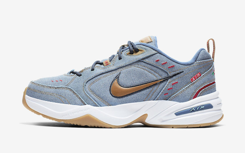 Nike Air Monarch 4 Denim AV6676-400 Release Date