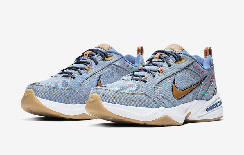 Nike Air Monarch 4 Denim AV6676-400 Release Date
