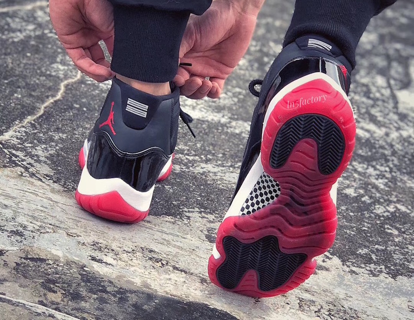 Air Jordan 11 Bred 2019 378037-061 Release Date First Look