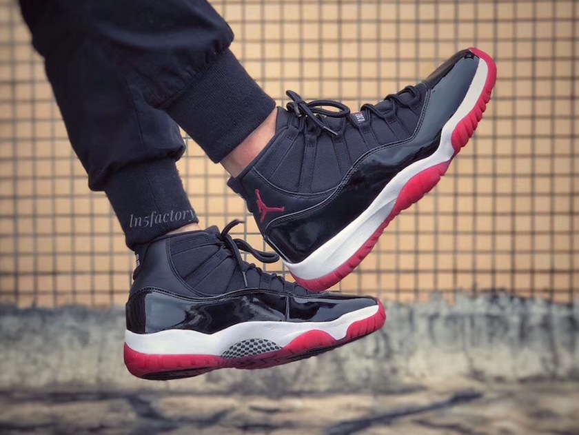 Air Jordan 11 Bred 2019 378037-061 First Look