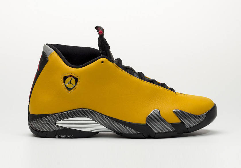 Air Jordan 14 Reverse Yellow Ferrari BQ3685-706åå:registered:æ¥æ