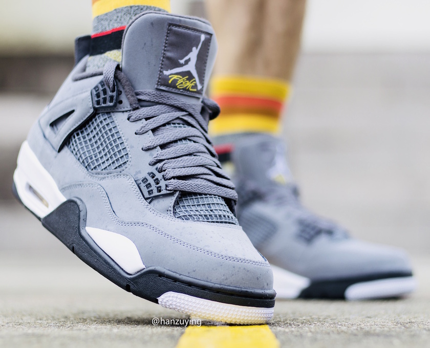Air Jordan 4 Cool Grey 2019 On-Foot