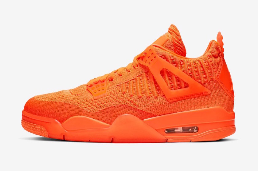 Air Jordan 4 Flyknit Total Orange AQ3559-800å叿¥æ