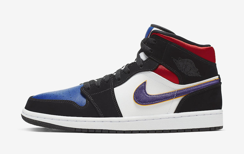 Air Jordan 1 Mid SE Fieldç´«è²ç½è²å¥èº«æ¿çº¢è²852542-005å叿¥æ