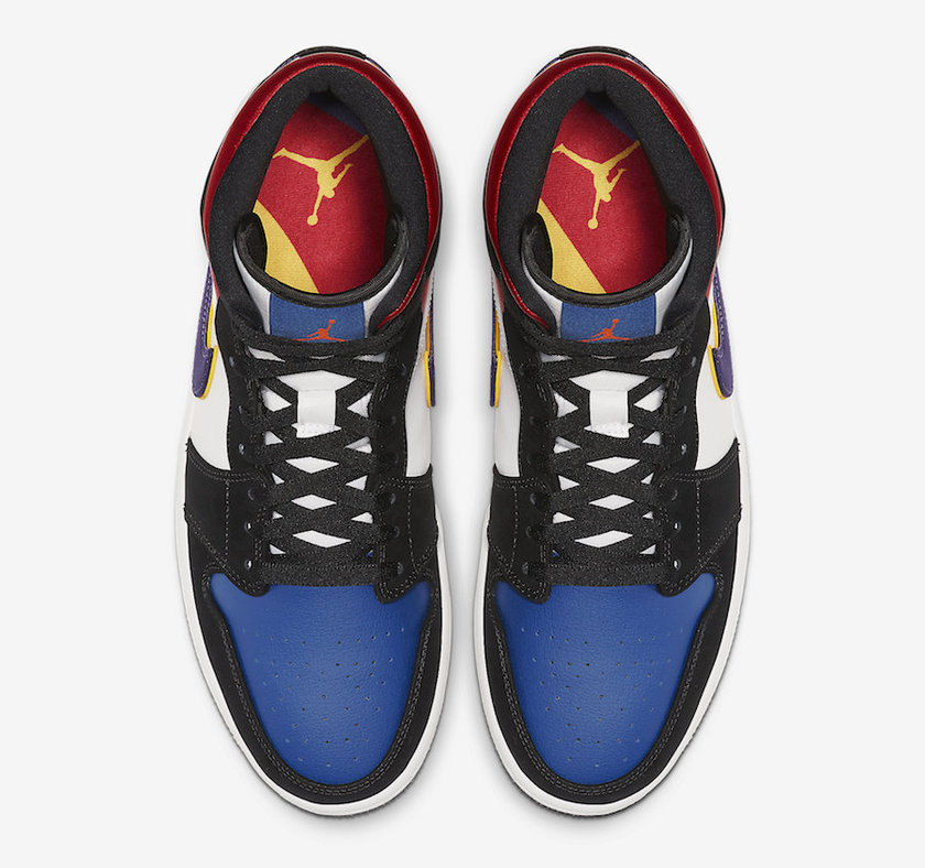 Air Jordan 1 Mid SE Fieldç´«è²ç½è²å¥èº«æ¿çº¢è²852542-005å叿¥æ