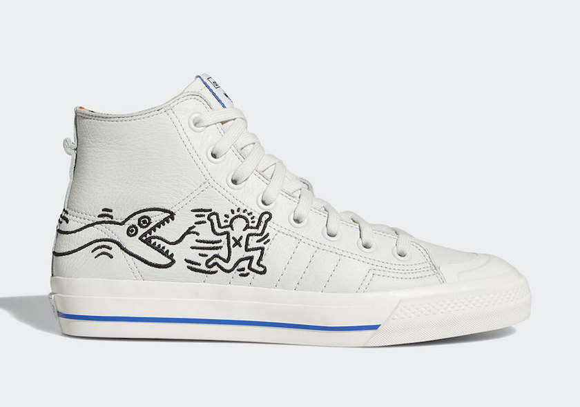 Keith Haring adidas Nizza你好EE9297å叿¥æ