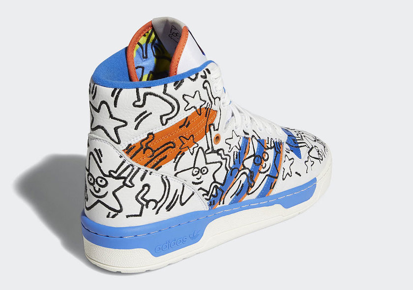 Keith Haring adidas Rivalry Hi EE9296å叿¥æ