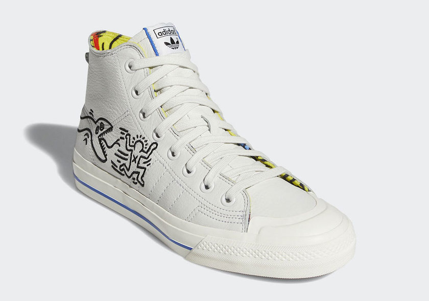 Keith Haring adidas Nizza你好EE9297å叿¥æ