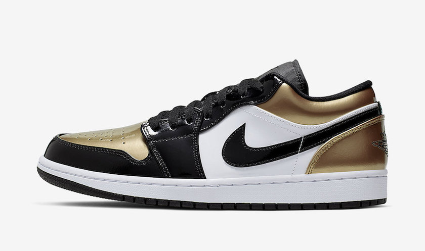 Air Jordan 1 Low Gold Toe CQ9447-700 Release Date