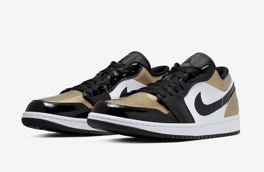 Air Jordan 1 Low Gold Toe CQ9447-700 Release Date