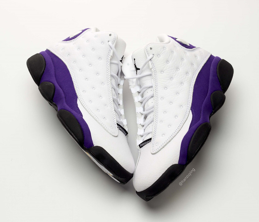 Air Jordan 13 Lakers 414571-105 2019å叿¥æ