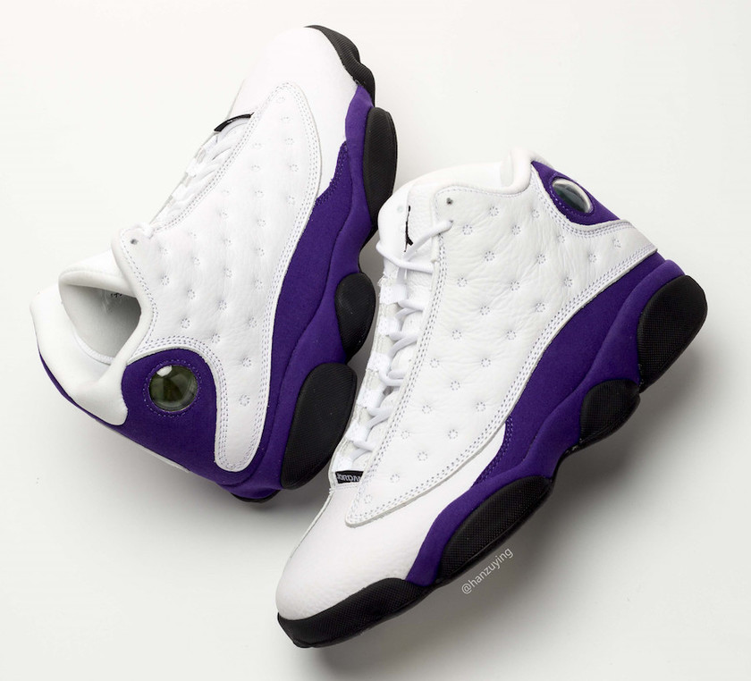 Air Jordan 13 Lakers 414571-105 2019å叿¥æ