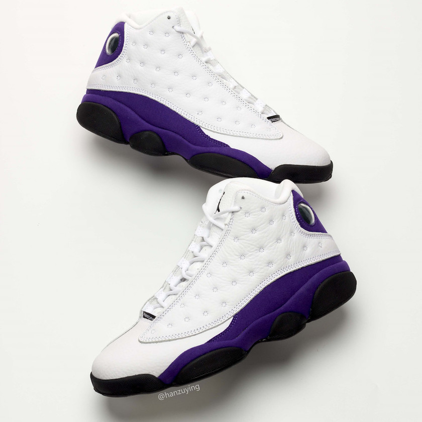 Air Jordan 13 Lakers 414571-105 2019å叿¥æ