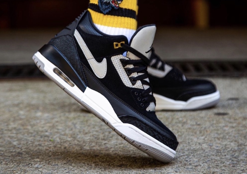 Air Jordan 3 Tinker Black Cement CK4348-007 2019å叿¥æ
