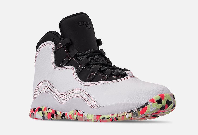 Air Jordan 10 Girls Ember Glow BV1843-176åå:registered:æ¥æ