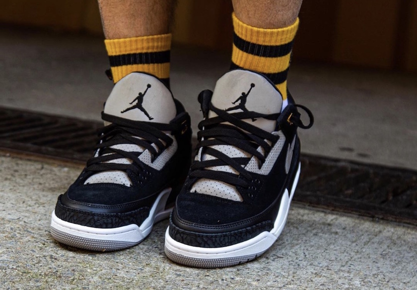 Air Jordan 3 Tinker Black Cement CK4348-007 2019 On-Feetå叿¥æ