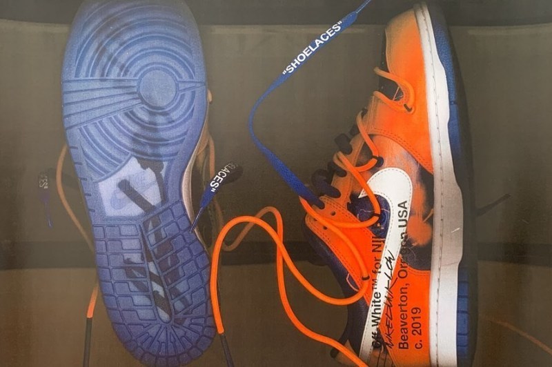 Virgil Abloh æ¶å
å
¬éå
¨æ° Off-White⢠x Futura x Nike SB Dunk Low è¯ä¹é款