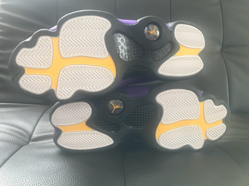 Air Jordan 13 Lakers 414571-105 2019å叿¥æä»·æ ¼