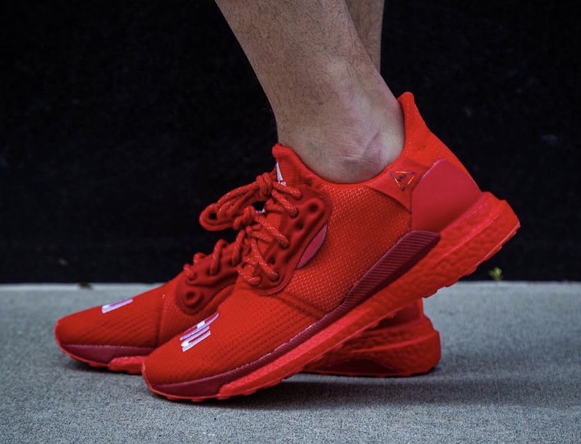 Pharrell Williams adidas Solar Hu Glide红è²å叿¥æ