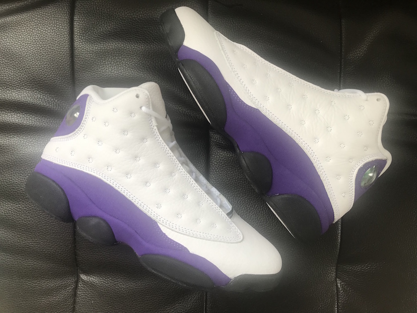 Air Jordan 13 Lakers 414571-105 2019å叿¥æä»·æ ¼
