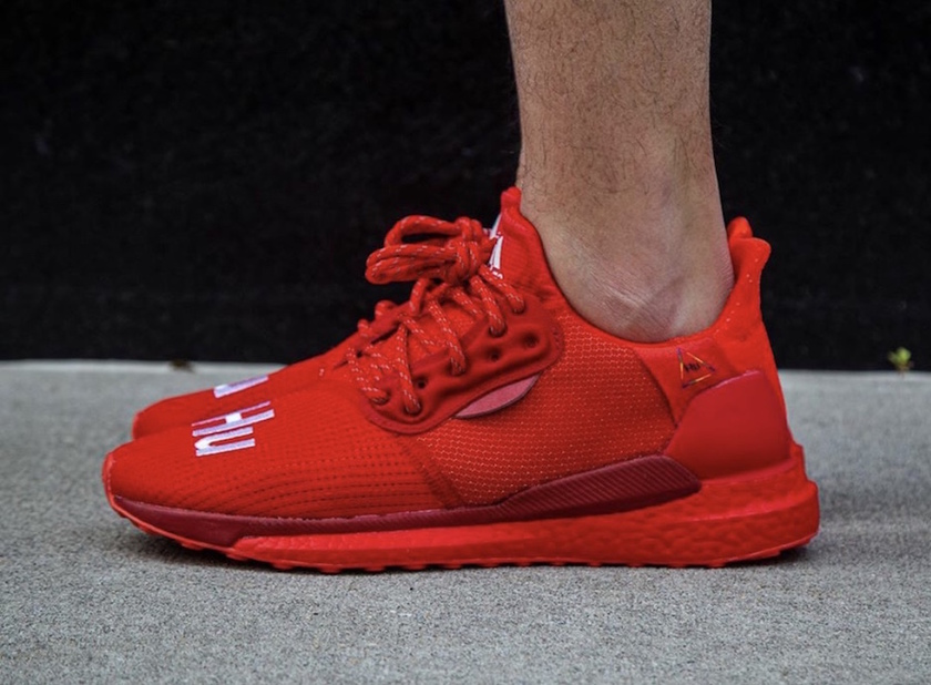 Pharrell Williams adidas Solar Hu Glide红è²å叿¥æ
