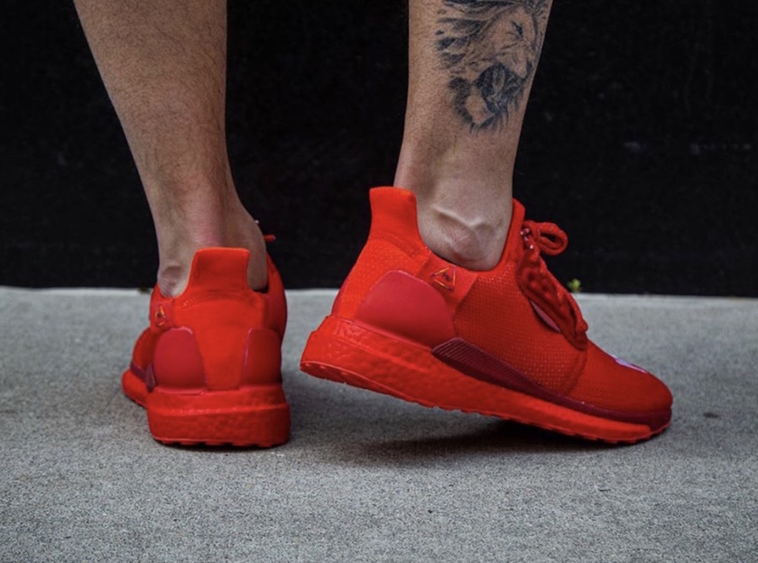 Pharrell Williams adidas Solar Hu Glide红è²å叿¥æ