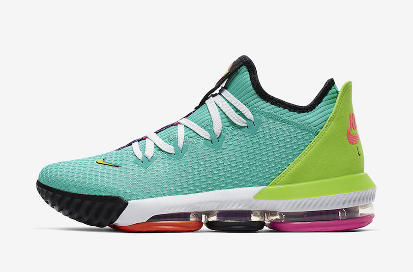 Nike LeBron 16 Low Air LBJ Hyper Jade CI2668-301å叿¥æ